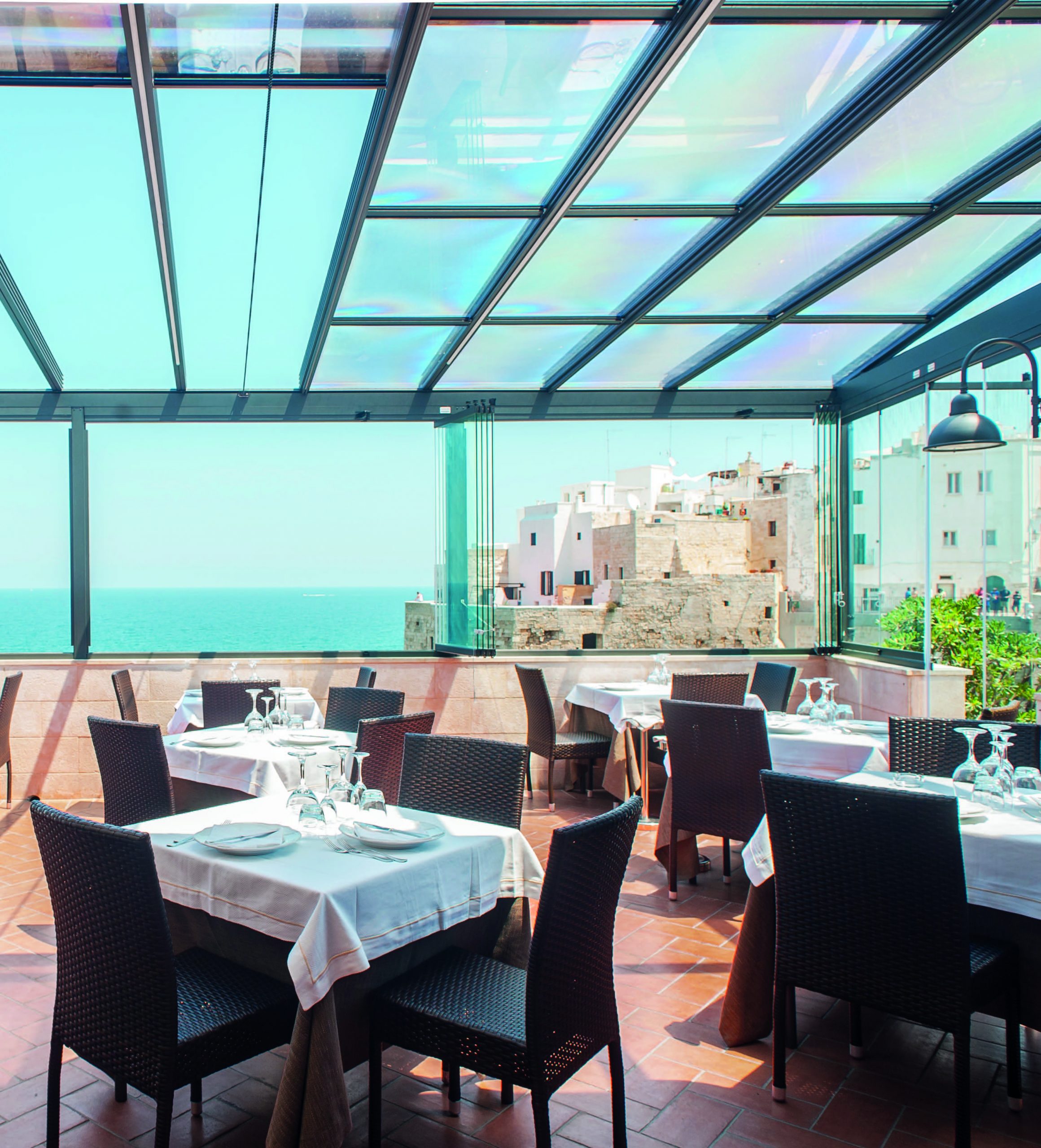 vetrate panoramiche coperture dehor ristorante destagionalizzazione turismo domestico